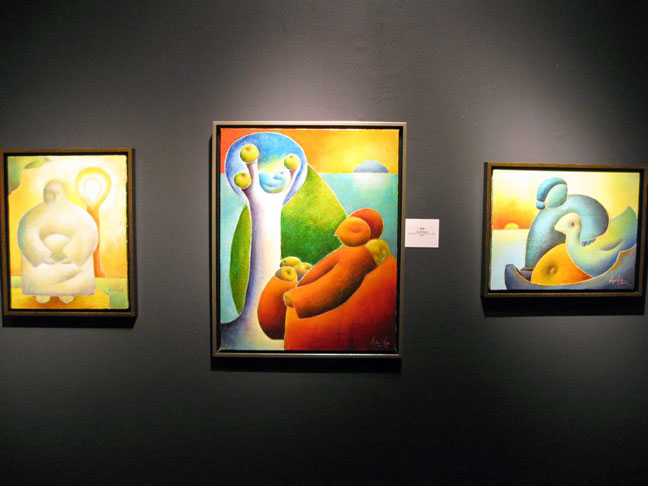 Omar d'Leon & Andrea Yomtob art