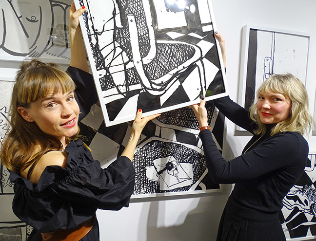 Carissa Potter and Mie Mogensen artist art
