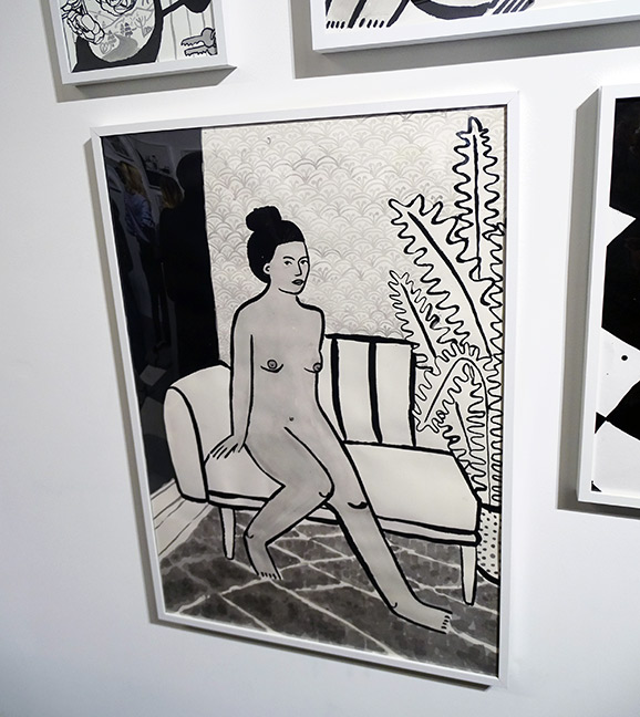 Carissa Potter and Mie Mogensen art