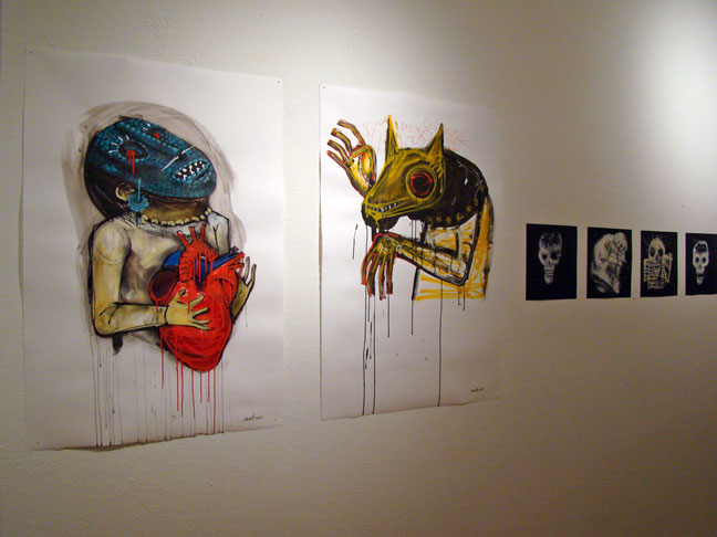 Saner aka Edgar Flores artist art