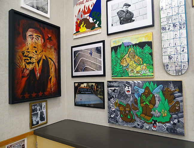 Bigfoot artist art