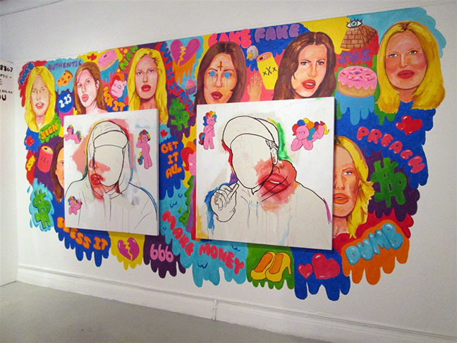 Michelle Guintu, Rye Purvis, Yarrow Slaps artist art