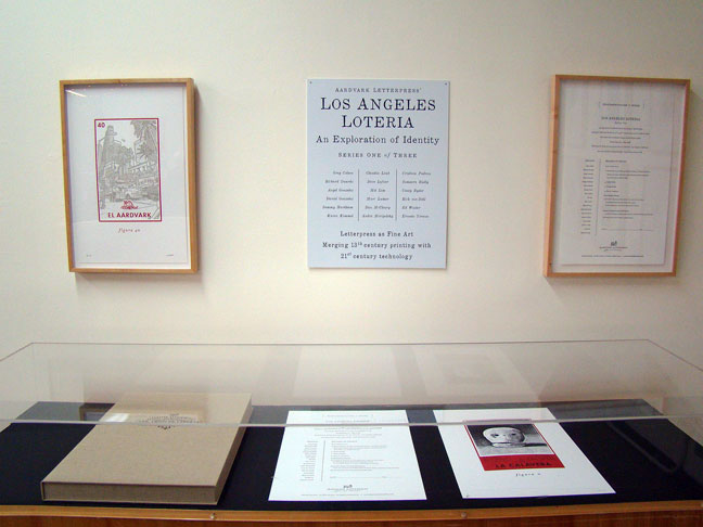 Los Angeles Loteria artist art