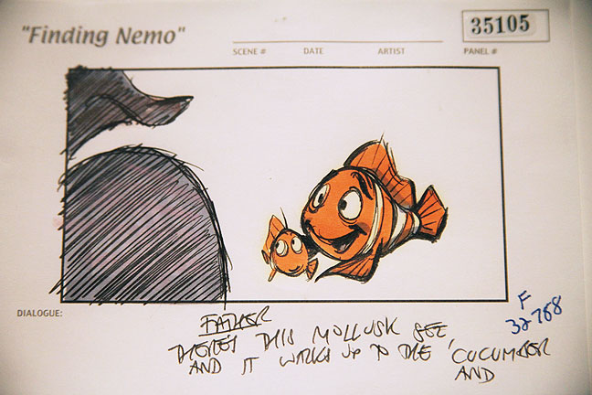 Pixar artist art