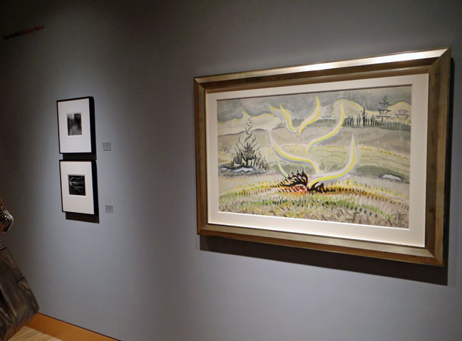 Charles Burchfield & Ralph Eugene Meatyard art