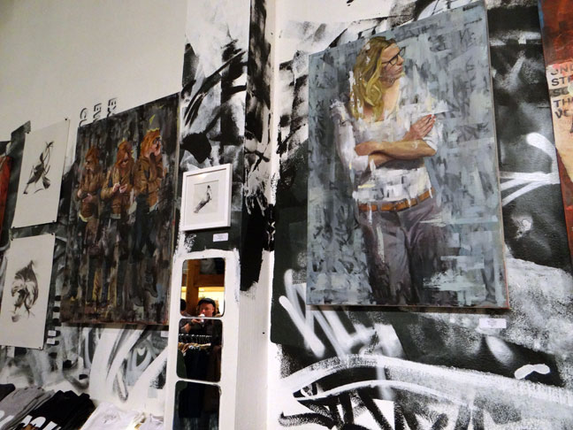Megan Wolfe, Steve Javiel, Daniel Valadez artist art