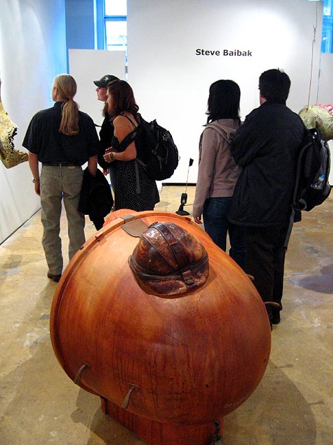 Steve Baibak sculpture